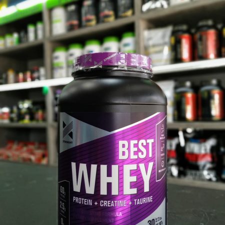 XTRENGHT BEST WHEY X 1KG pwc+creatina+taurina+enzimas digestivas